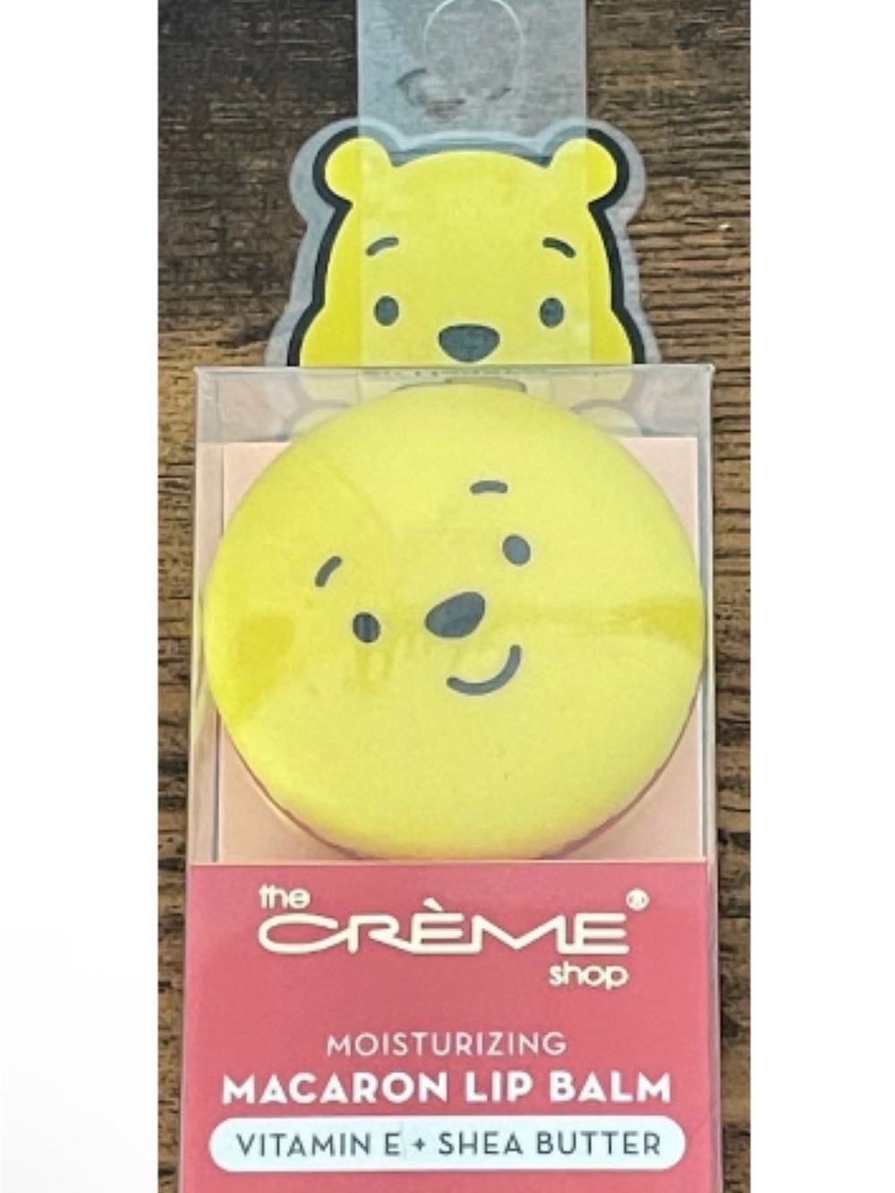 The Crème Shop Moisturizing Yellow Macaron Lip Balm - Vitamin E & Shea Butter